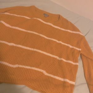 Falls Creek Yellow Striped Sweater